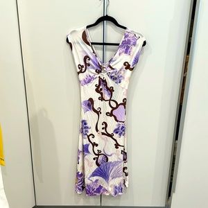 JUST CAVALLI MULTICOLOR DRESS 40